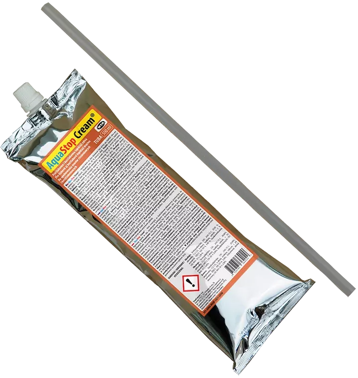 AquaStop Cream® 500ml injektážní krém pro sanaci zdiva bal. tuba s PET aplikátorem