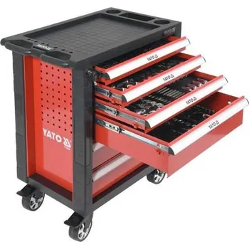 Nářadí pro automobil Yato Servisní skříň s nářadím 177ks YT-55300