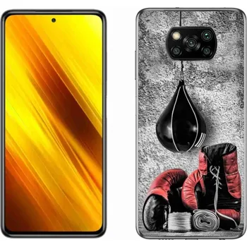 Boxovací pytel Gelový kryt mmCase na Xiaomi Poco X3 Pro - boxovací pytel a rukavice