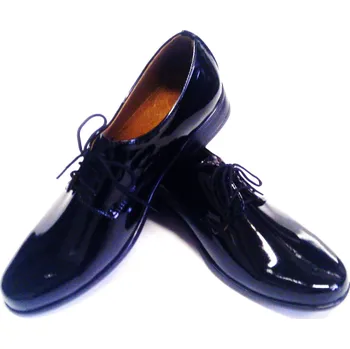 Chlapecké polobotky Chlapecké boty střevíce černé 99LAK (99LAK)