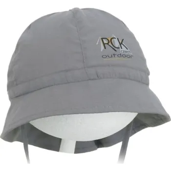 Kojenecká čepice ROCKINO Letní chlapecký klobouk, šedý Varianta: 52cm