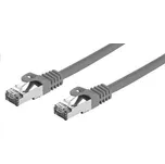 C-TECH kabel patchcord Cat7, S/FTP, šedý, 15m CB-PP7-15