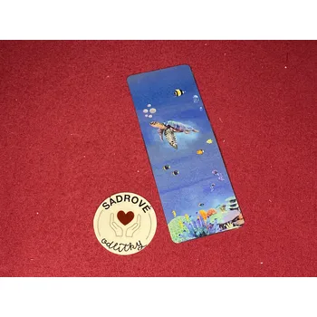 Doplněk ke knize HandMade by VeJa Záložka do knih č.160 - létající želva