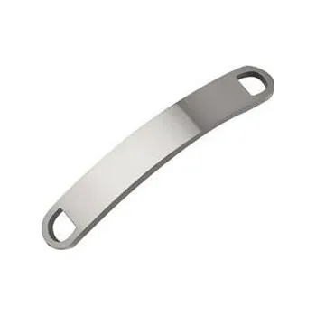 Náramek OK1217-ST ocelová destička na náramek 6 x 39 mm