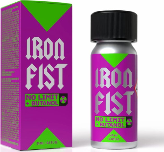 Poppers Iron Fist No Limit Butanol 24 ml
