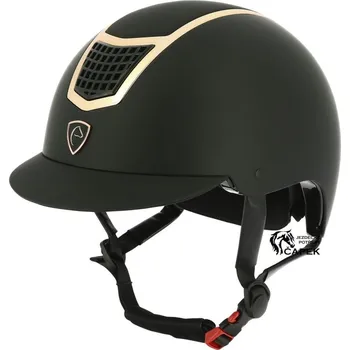 Přilba Equi-Théme -AIRY- - Černá/Rosegold - 53-55cm