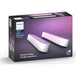 PHILIPS PLAY COL Hue White and color ambiance, dvě lišty + adaptér, Bílá