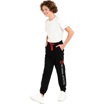 Chlapecká tepláky No Signal - černá 152