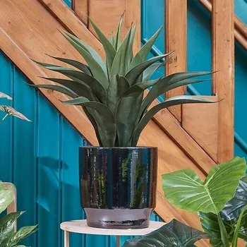 umělá květina Umělá rostlina Agáve, 60 cm, zelená 1026435