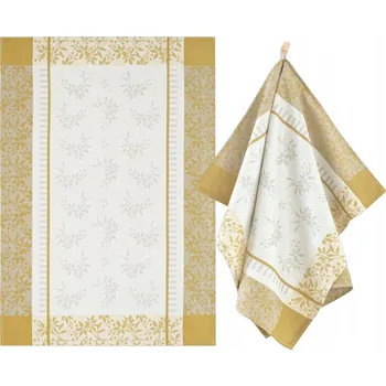 Utěrka Kuchyňská utěrka ZWOLTEX JEŘABINA , bavlna, žlutá, 200 g, 50x70 cm