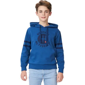 Chlapecká mikina Chlapecká mikina s kapucí Future - tmavě modrá 146