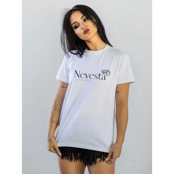 Dámské tričko Tričko VSB NEVĚSTA se jménem , VELIKOST L