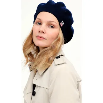 Čepice Dámský pletený baret - 1745 - tmavě modrá