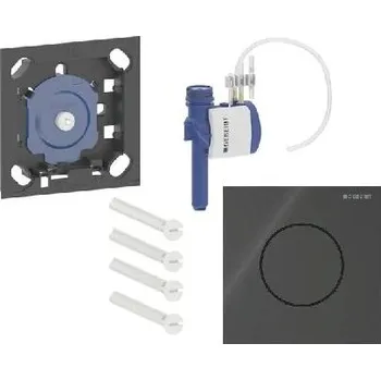 Geberit - Pneumatické ovládání splachování pisoáru typ 40, sklo/černá 116.014.SJ.1