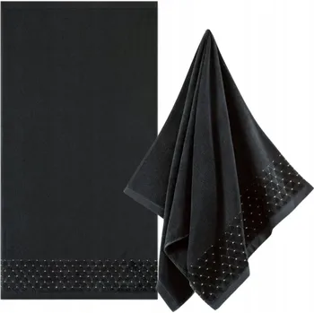 Ručník ZWOLTEX OSCAR AB Ručník osuška velká černá 500g 50x100cm