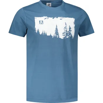 Pánské oblečení Pánské triko ALTISPORT CARRYOVER ALM111129 DENIM S
