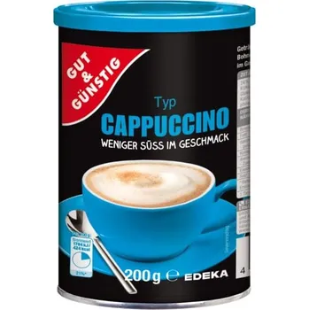 Káva GG Cappuccino méně sladké 200 g