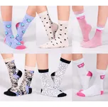 Dětské ponožky vzorované dívčí SKA0006G 39-41 Mix barev