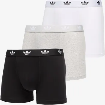 Pánské spodní prádlo Boxerky adidas Trunk 3-Pack Multicolor L
