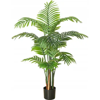 umělá květina UMĚLÁ Rostlina AREKA PALMA HAVAJSKÁ V KVĚTINÁČI REALISTICKÁ 90cm AREKA