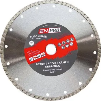 Řezný kotouč Turbo diamantový kotouč Enpro Diamond Ø 230 x 1,8 x 22,3 mm, ENPRO