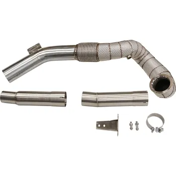 Výfukový systém TurboWorks Downpipe Audi S3/ VW Golf MK7 R 3.5'' Heat Shield