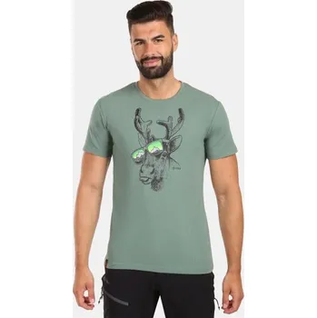 Pánské tričko KILPI DISCOVER-M Khaki S