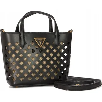 Kabelka Guess kabelka z eko kůže černá