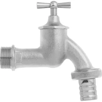 Vodovodní kohout Zahradní kohout, G3/4", pochromovaný kov 16062