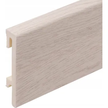 Podlahová lišta Lišta Salag PVC 16 x 80, délka 20 cm, Marengo