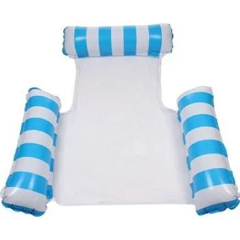 Merco Float Chair nafukovací lehátko 115 x 90 cm modrá