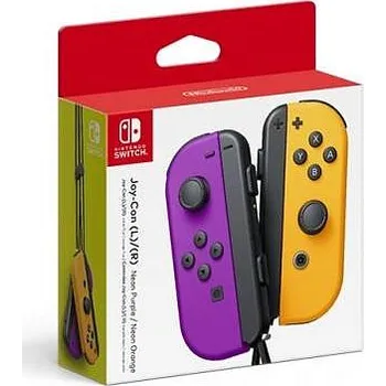 Herní ovladač Nintendo Joy-Con Pair Neon Purple/Neon Orange
