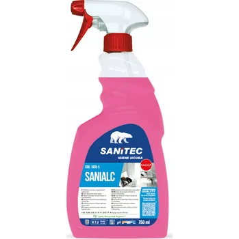 Čisticí prostředek na bázi alkoholu, pro čištění povrchů bez oplachování 750ml