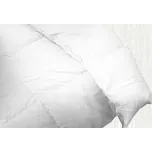 Prošívaná Péřová Přikrývka - Bílá, 140x200 cm