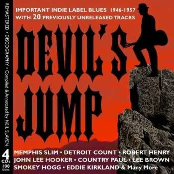 Zahraniční hudba 4CD Various: Devil's Jump (Important Indie Label Blues 1946-1957) 2022 Indie Label Blues 1946 1957
