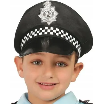Čepice Čepice policisty černá (pro děti)