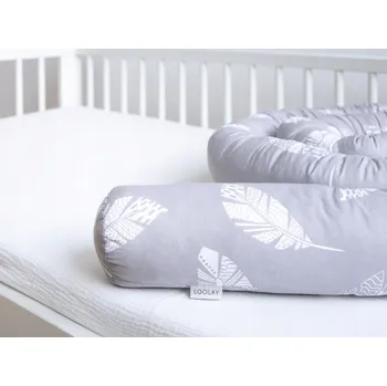 Prostěradlo CHRÁNIČ DO POSTÝLKY VÁLEC / HAD 200CM Loolay