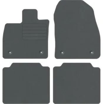 autokoberec Kobercové rohože Edecor velurové 4 ks