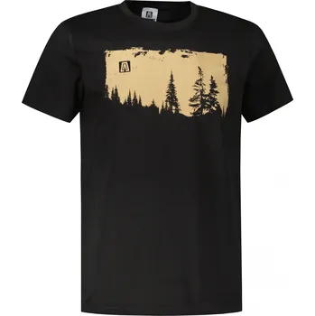 Pánské tričko Pánské triko ALTISPORT CARRYOVER ALM111129 ČERNOZLATÁ S