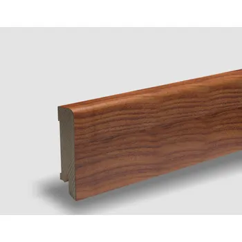soklová lišta Obvodová lišta PEDROSS 16x60 dýhovaná - Ořech americký