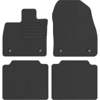 autokoberec Koberce Edecor velurové 4 ks