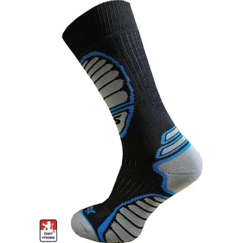 Pánské ponožky KS-SNOX sportovní funkční zvýšené ponožky/ podkolenky 48-49 Modrá