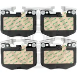 Optimal BP-12866 Sada brzdových destiček, kotoučové brzdy