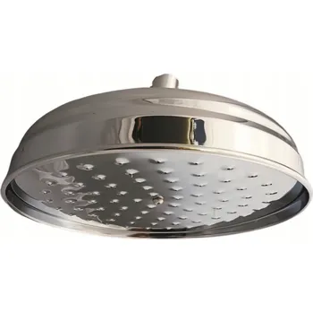 Sprchová hlavice DEŠŤOVÁ HLAVICE SÍTO KOUPELNOVÁ SPRCHOVÁ HLAVICE KOVOVÁ CHROM RETRO 20 CM KULATÁ