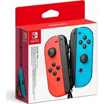Herní ovladač Nintendo Joy-Con Pair Neon Red/Neon Blue