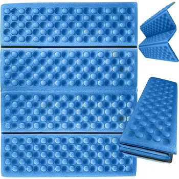 Karimatka VERK GROUP Skládací podložka na sezení při kempování - modrá