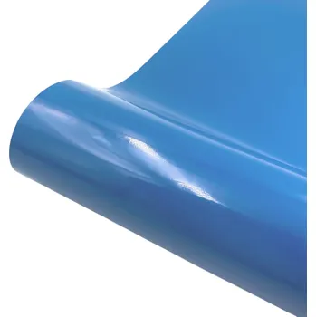 Samolepící dekorace Lepicí vinylová lesklá fólie 30 x 25 cm Samolepicí dekorační fólie DIY tvoření Lesklý povrch Řezání na plotru Ruční práce Dekorace předmětů modrá
