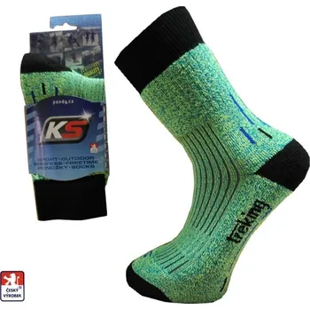 Doprodej KS-TREKW funkční, zátěžové ponožky, vel. 33-35 33-35 Zelená