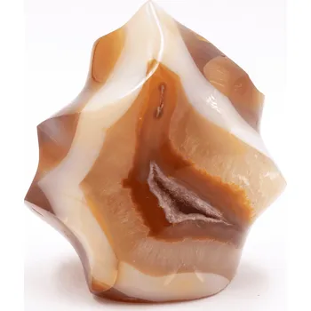 Přírodní kámen Milujeme Kameny Achát - “plamen” - broušený kámen CHY40 522928