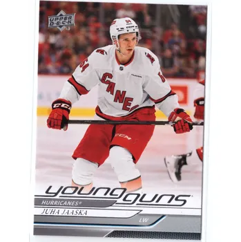 Sběratelská karetní hra 2024-25 UD Extended Series JUHA JAASKA Young Guns